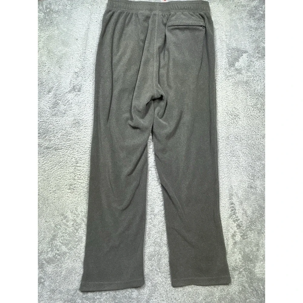 The North Face Fleece Pants Mens M Gray Polartec Outdoor Hiking Pockets 29.5
